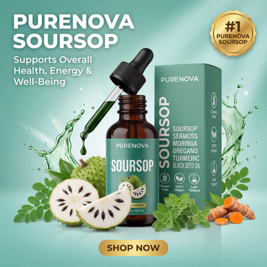 PureNova - Soursop Gut Detox and Immune Support