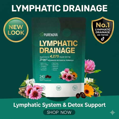 PureNova - Lymphatic Drainage Antioxidants & Immune Support